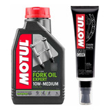 Motul C5 Lubricante Cadenas + Motul 10w Lubricante De Barras