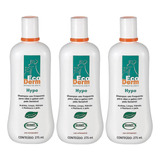 Combo 3un Shampoo Ecovet Ecoderm Hypo 275ml