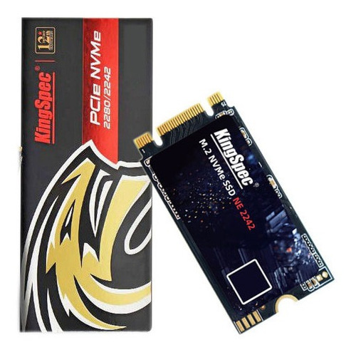 Unidade Interno Ssd M.2 2242 Nvme Pcie 3.0 X2 Kingspec 128gb