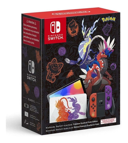 Nintendo Switch Oled Pokémon Scarlet Y Violet Nuevo