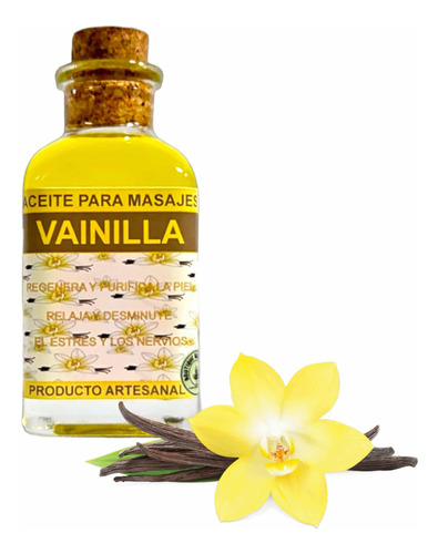 Aceite Para Masajes Vainilla 50ml