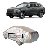 Toyota Corolla Cross Funda Cubre Auto Antigranizo Acolchonad