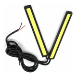 Set 2 Tira Led Cob Drl 12v Para Adaptar A Cualquier Vehículo