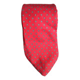 Corbata Roja Con Estampado Vintage Chaps Ralph Lauren