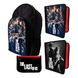 Mochila +2 Carpetas+ Cartu De  The Last Of Us #408