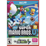 New Super Mario Bros. U + New Super Luigi U Wii U Sellado 