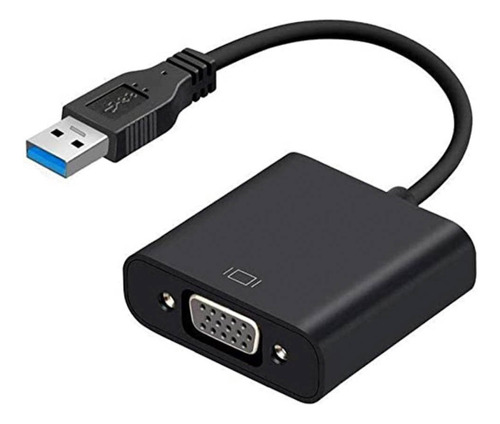 Adaptador Conversor Usb Para Vga Placa De Video Externa