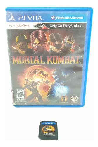 Mortal Kombat Ps Vita Mídia Física Original 