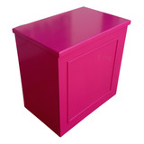 Mesa Dobrável Mdf Pink Festas Decoração Pintada