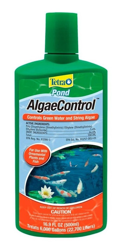 Tetra Pond Algaecontrol 500ml - Elimina Algas En Estanques