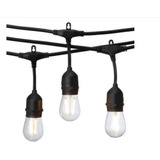 Serie Luces Led Estilo Vintage Member's Mark Con 24 Focos Luz Amarillo