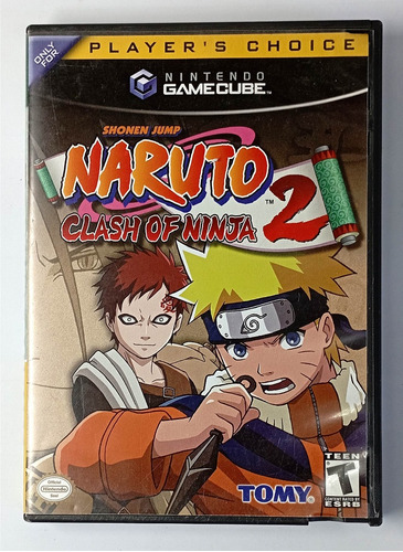 Naruto Clash Of Ninja 2 Nintendo Game Cube Rtrmx Vj