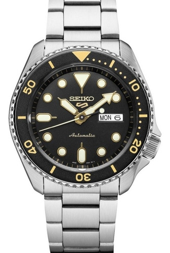 Reloj Seiko Srpd57 Hombre Acero Automático 100 Metros Cla