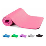Tapete Yoga Pilates Fitness Ejercicio Portátil 10mm Grosor