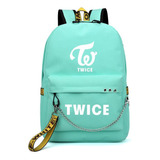 Mochila Escolar Korean Group Twice, Estilo Coreano, Para Est