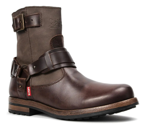 Botas Hombre Levis Caballero Botines Urbano Biker Motociclis | Meses sin interés