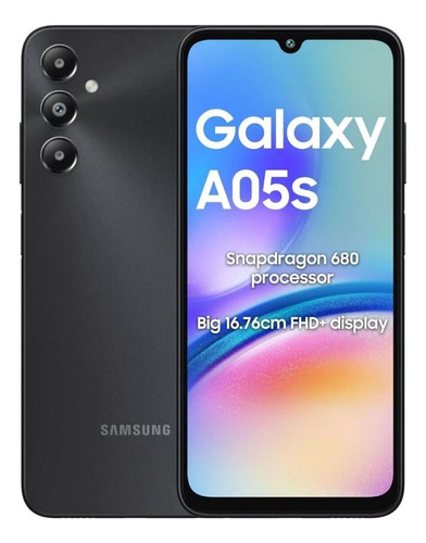 Samsung Galaxy A05s 128 Gb Preto 6 Gb Ram Pronta Entrega