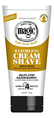 Crema Para Depilar Hombre Cabeza Paquete De 3 Magic Shave