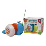 Caracol Pull-along Snail Toy Juguete Luces Sonido