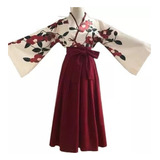 Vestido Kimono Con Estampado Floral De Niña Sakura