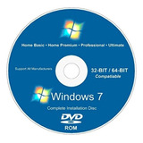 Dvd/cd Formatação E Instalação Windows 7 Ativação Automática