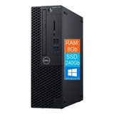 Desktop Dell Optiplex 3070 I5 8ª - 8gb Ram / Ssd 240gb / W10