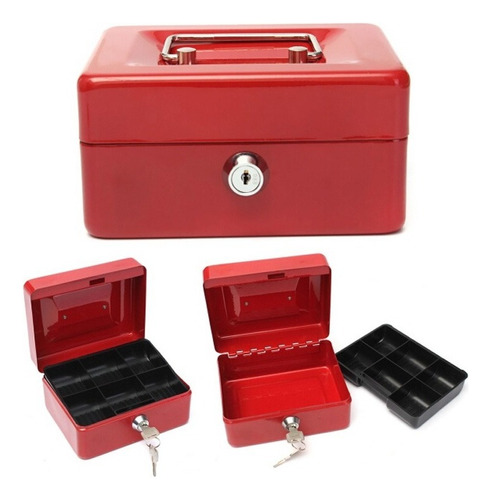 Caja Menor En Acero De Seguridad Con Llave Cash Box