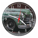 Relógio De Parede Carro Vintage Salas Bar Churrasco 40 Cm Q2