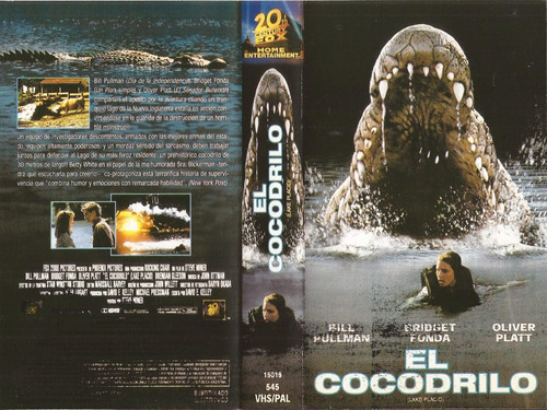 El Cocodrilo Vhs Lake Placid Terror Bridget Fonda