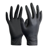 Guantes Nitrilo Negro Talla Grande 1000 Piezas Grosor 6 Mil