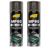 2x-mp80 Limpa Conectores Resistores Injeção Eletrônica 300ml