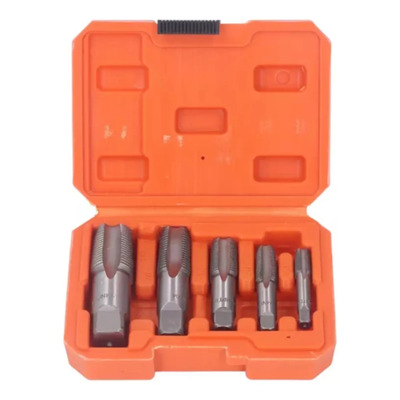 Juego De Machuelos Npt 1\u002F8 + 1\u002F4 + 3\u002F8 + 1\u002F2 + 3\u002F4 Para Tubo | MercadoLibre