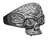 Anillo Skull.calavera Sin Mandibula Plata 925