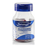 Glucosamina Condroitina Omega 3 30 Cápsulas Naturagel