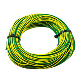 Cable Unipolar Flexible Pvc 1mm Verde Amarillo X50m