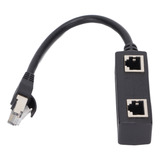 Adaptador Ethernet Splitter Rj45, Conector De 1 A 2 Puertos