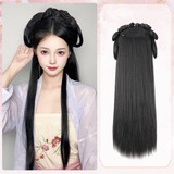 1 Peluca Hanfu, Diadema, Accesorios Para Cosplay, Accesorios