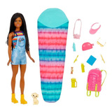 Muñeca Barbie Broolklyn Dia Campamento Hdf74 Mattel Bestoys