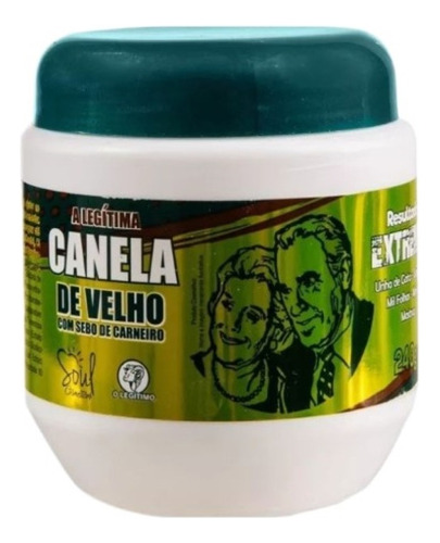 Pomada Massageadora Canela De Velho Sebo De Carneiro 240g C