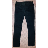 Jeans Mujer. Ayres. T W29-l32, Impecable Elastizado Negro