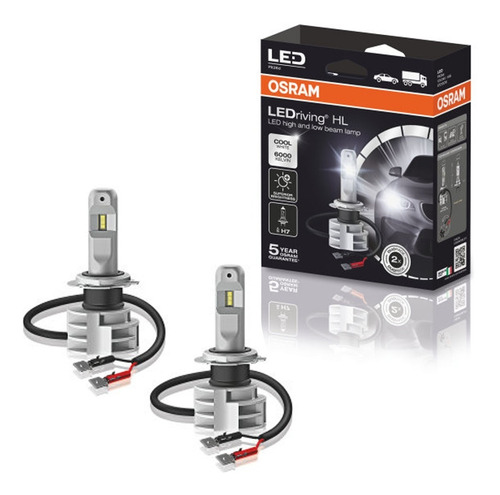 Lamparas H7 Led Osram Led Driving 6000k Italia Nolin