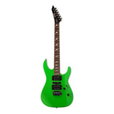 Guitarra Elétrica Ltd Exclusives Mt-130 De  Tília Neon Green Com Diapasão De Pau-rosa