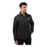 Polar Hombre Texture Cap Rock Full Zip Negro The North Face