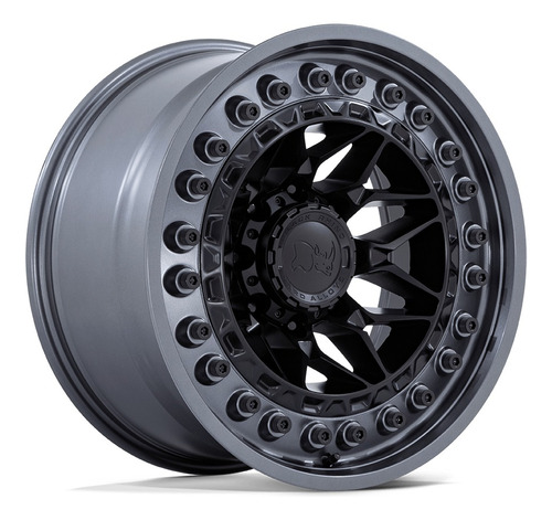 Rines Black Rhino Alpha  17x9 6x139.7 Toyota Tacoma Hilux