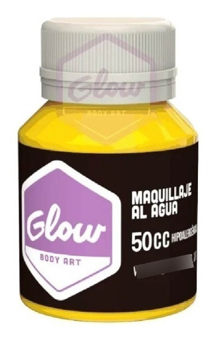 Maquillaje Glow Artistico Teatral Color Metal Fluo Luz Negra