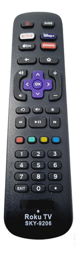 Controle Remoto Para Tv Roku Philco 42 Polegadas