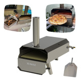 Forno De Pizza Napolitana Portátil Ez Oven 35 A Gás + Lenha