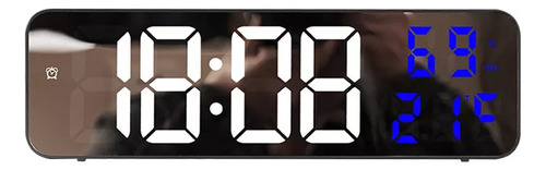 Reloj De Pared Decorativo Led Digital 3d Con Batería Recarga