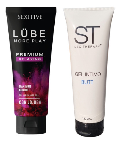 Combo Kit X2 Gel Lubricante Intimo Sin Dolor Mayor Placer