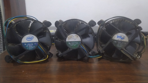 Lote 8 Procesadores Intel + 3 Coolers 